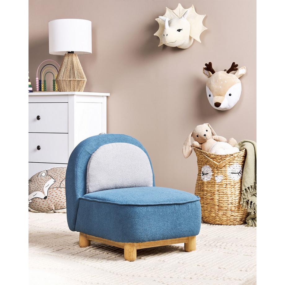 Beliani Kindersessel aus Polyester Modern FABORG  