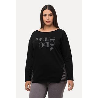 Ulla Popken Felpa Loungewear Oversize Girocollo Maniche Lunghe  