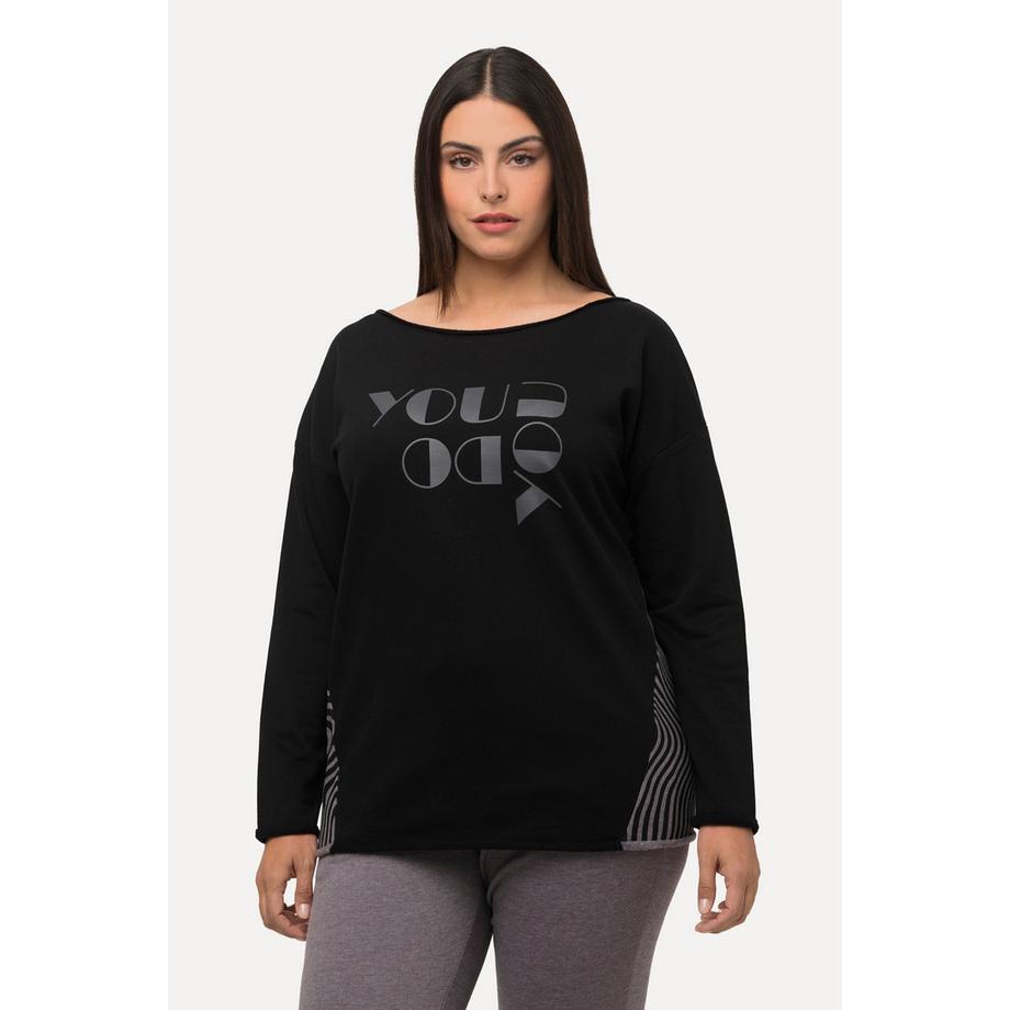 Ulla Popken Pull Loungewear Oversize Col Rond Manches Longues  