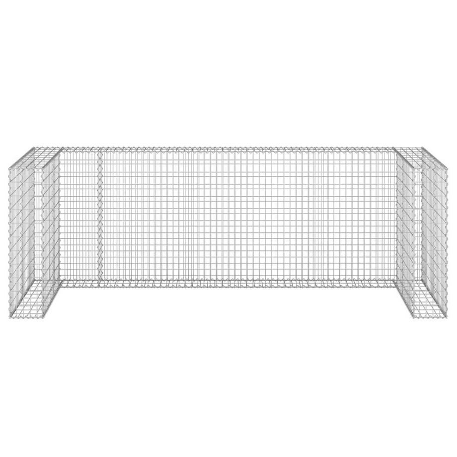 VidaXL Mur de gabion acier  