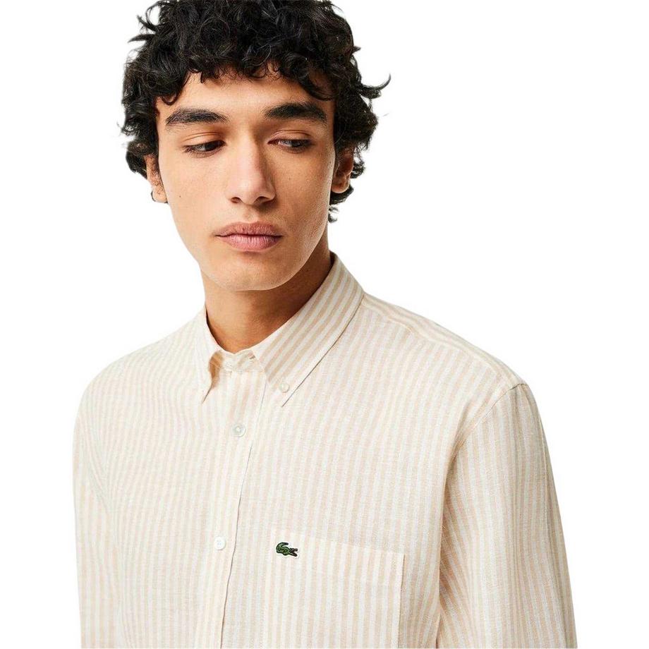LACOSTE  Chemise À Boutons Motiftyle À Rayures 