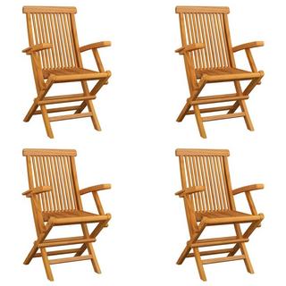 VidaXL sedia da giardino Teak riciclato  