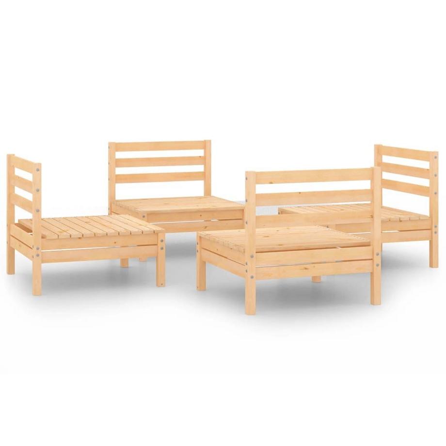 Salon de jardin bois