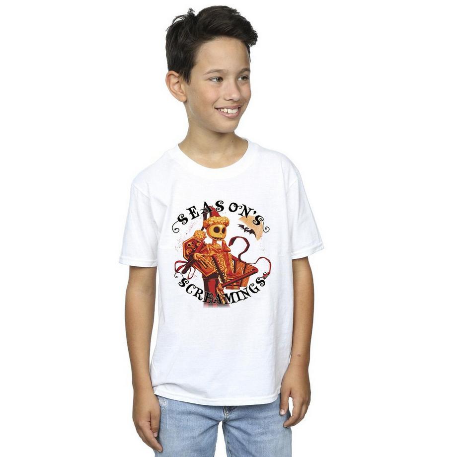 Disney  Tshirt THE NIGHTMARE BEFORE CHRISTMAS SEASONS SCREAMINGS 