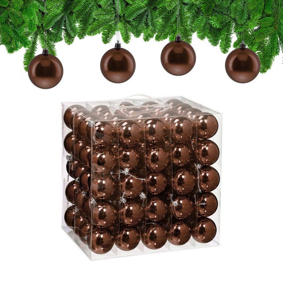 Set di palline per albero di Natale, 100