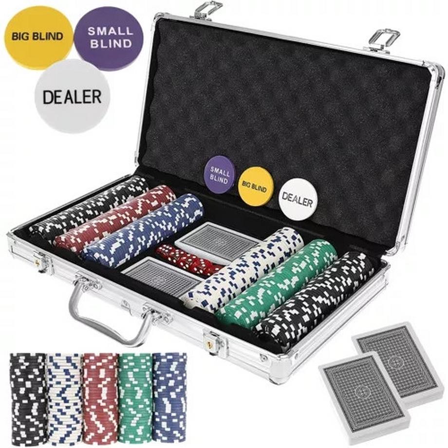 Poker - set da 300 fiches nella valigetta HQ 23528