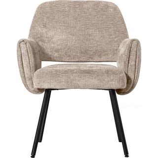 mutoni Fauteuil Soie Chenille naturel  