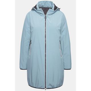 Ulla Popken HYPRAR Wende-Steppjacke Reflektor 2-Wege-Zipper  