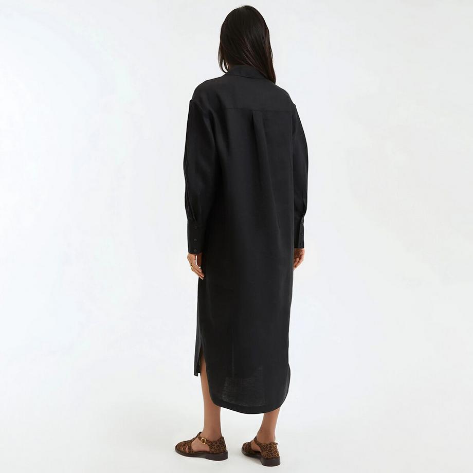 La Redoute Collections robe-chemise à coupe droite  