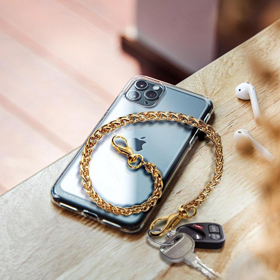 Avizar  Handyschmuck, Palmenkette Gold 