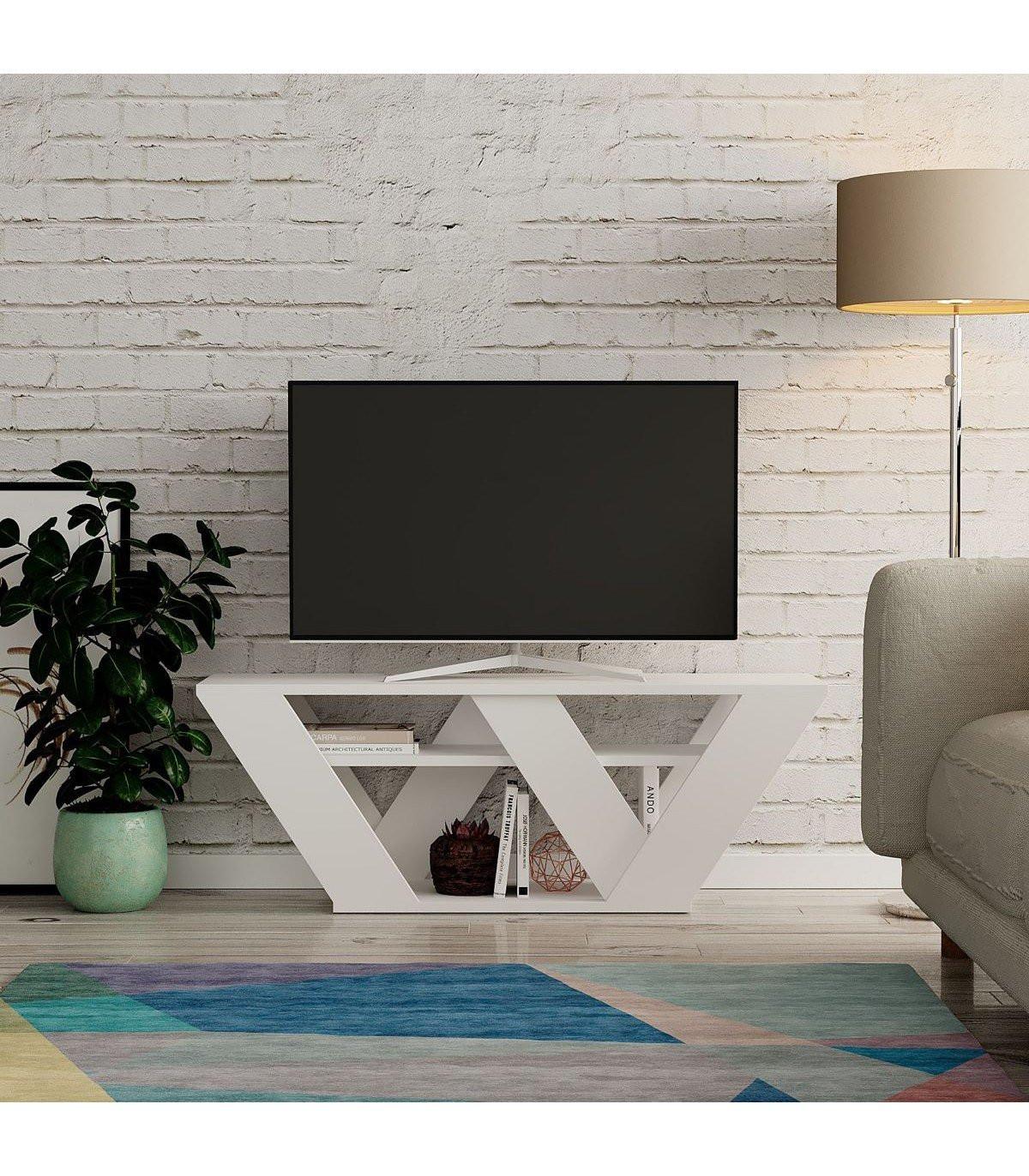 Vente-unique TVMöbel mit 1 Ablage ZANELO  