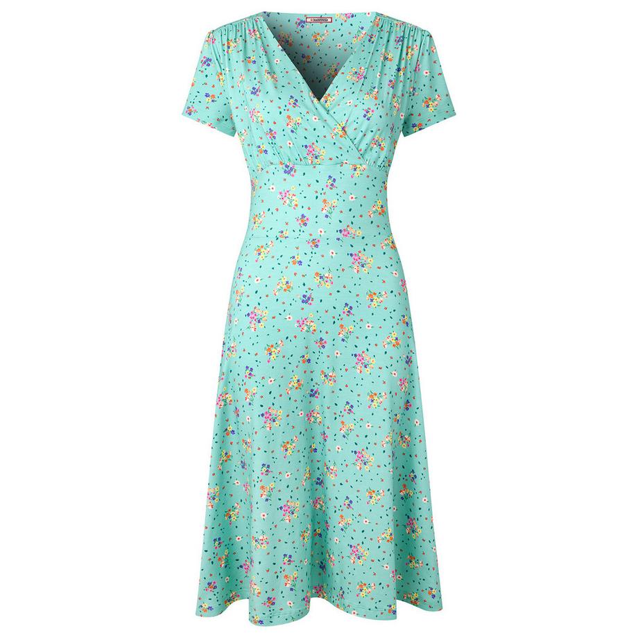Joe Browns Robe Vintage Imprimée Col V  