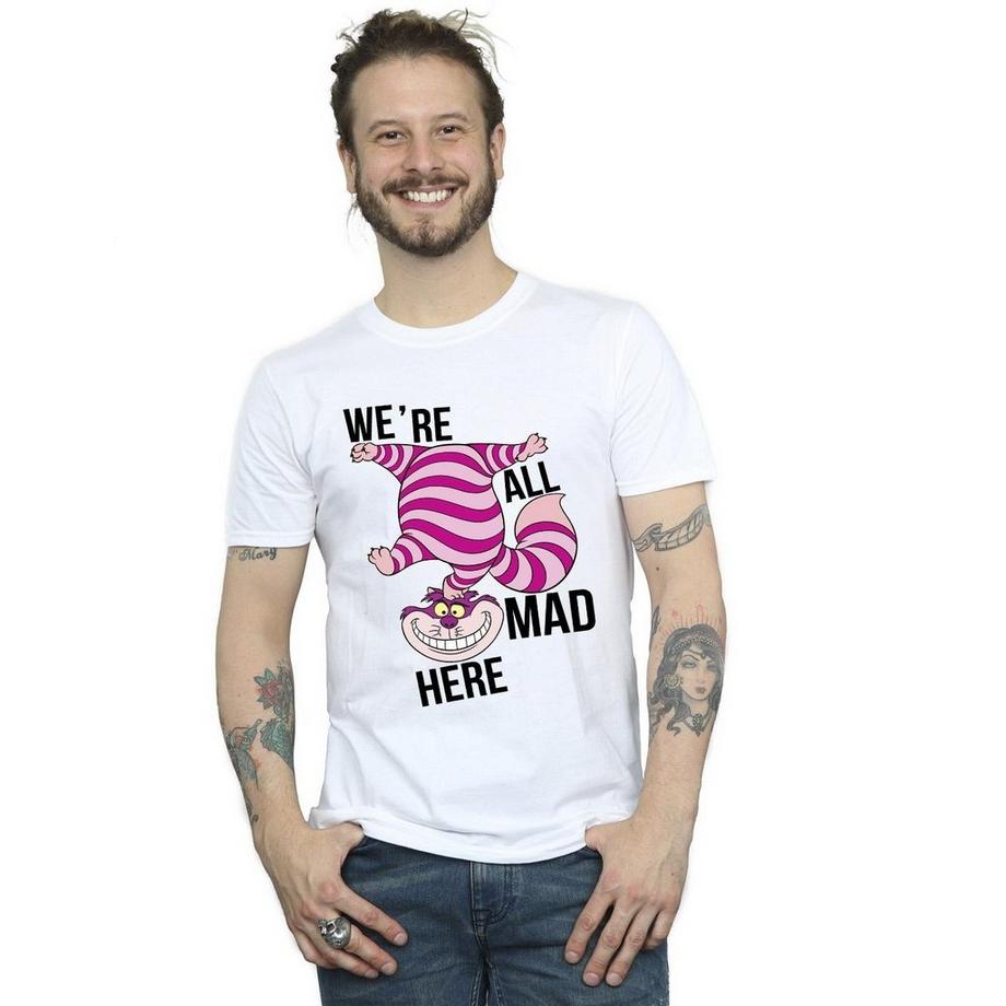 Disney Alice In Wonderland All Mad Here T-Shirt  