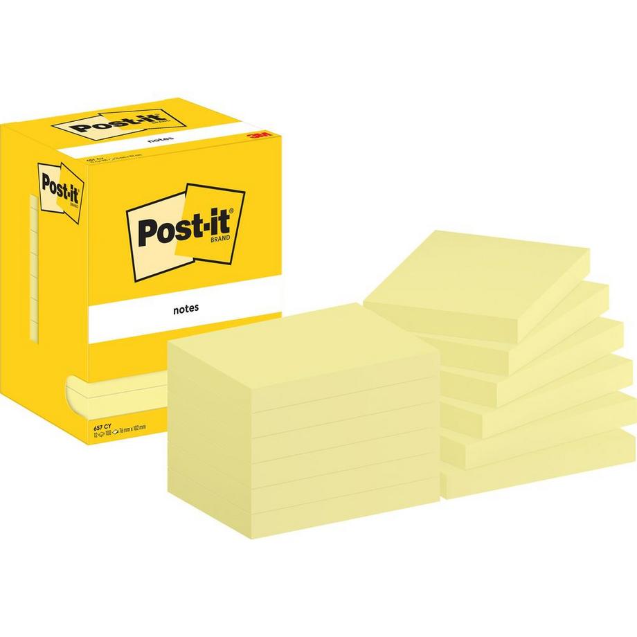 Post-It Notizzettel 12 Blöcke  