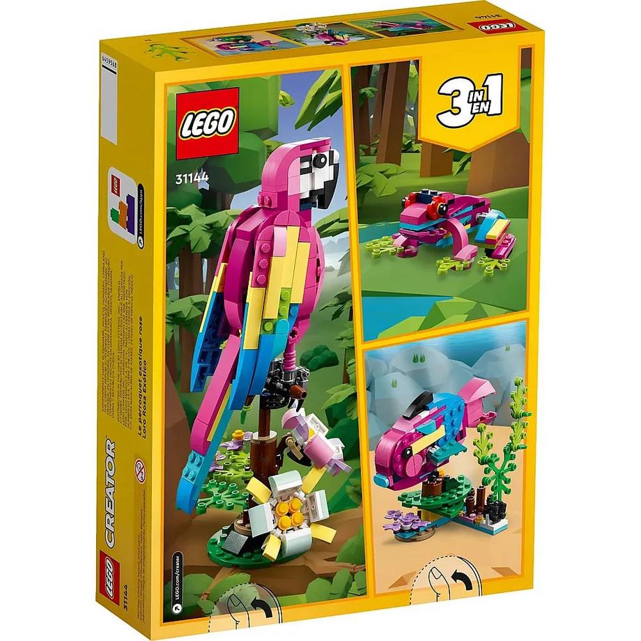 LEGO®  Creator Exotischer pinkfarbener Papagei (31144) 