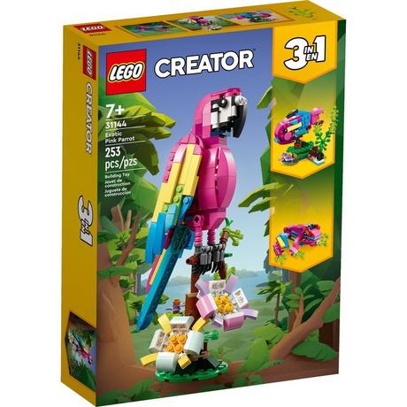 LEGO®  LEGO Creator Exotischer pinfarbener Papapgei 31144 