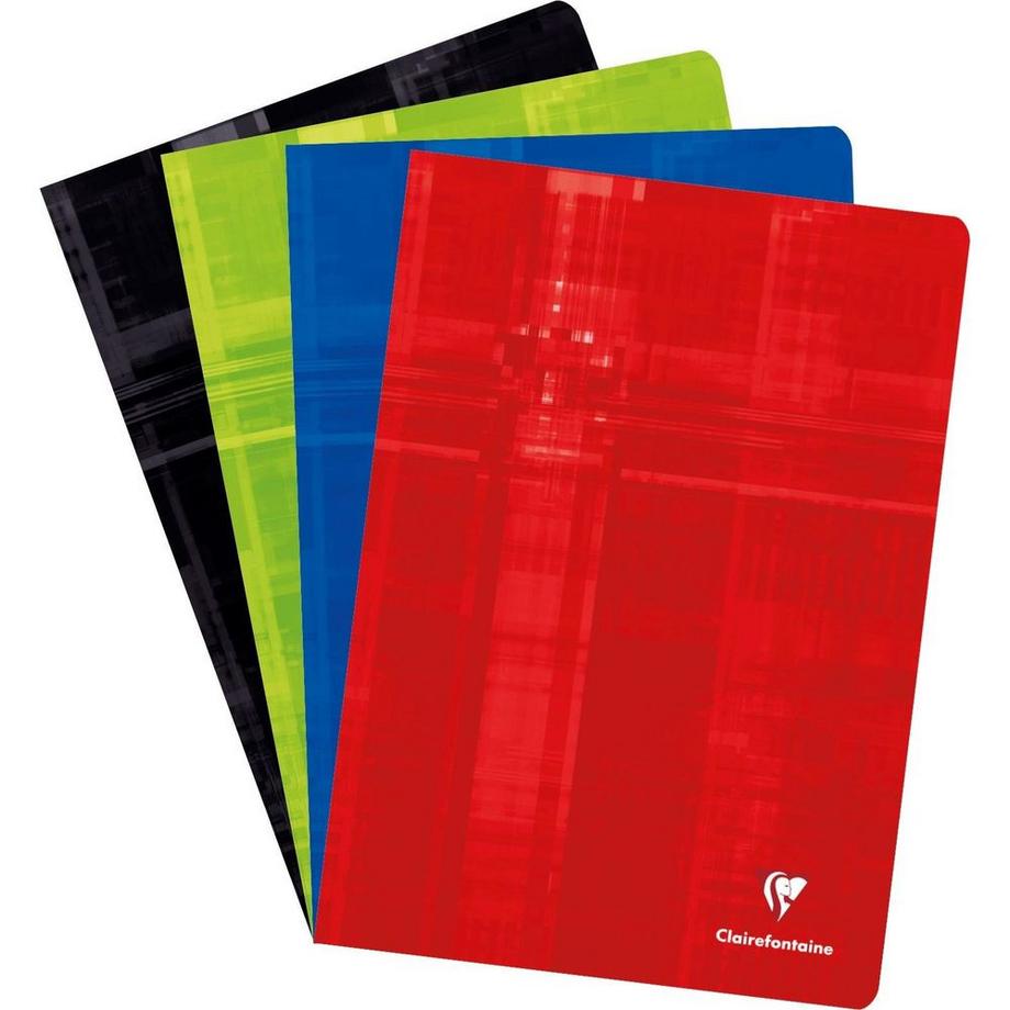 Clairefontaine Schulheft 40 Blatt, kariert, 10 St  