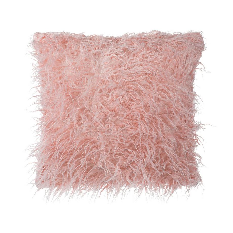 Beliani Dekokissen 2er Set aus Webpelz Modern DAISY  