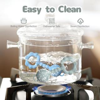 Activity-board  2-in-1-Rassel und Beißspielzeug zur Beruhigung des wunden Zahnfleisches und zur Unterhaltung von Kleinkindern 