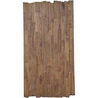 mutoni Tavolo 240x100 cm - teak naturale - metallo argento antico  