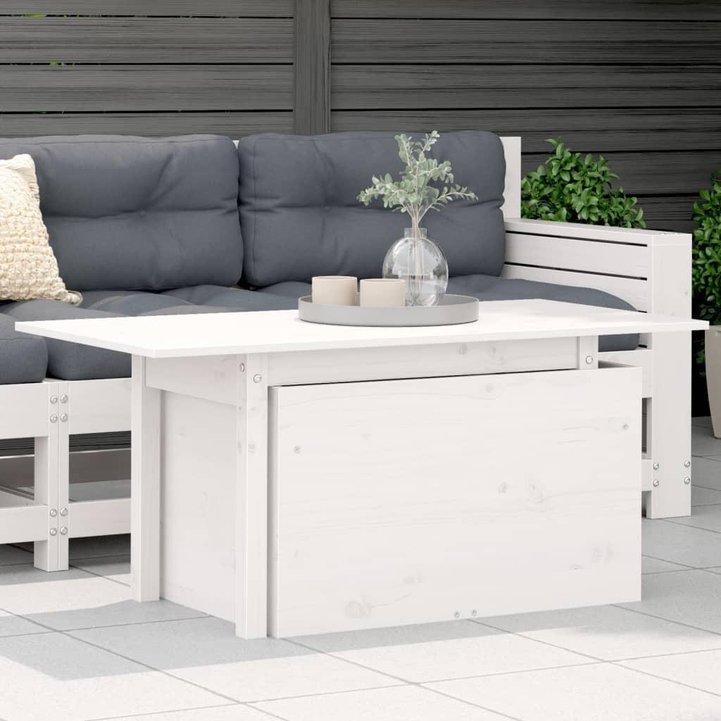 VidaXL Table de jardin bois de pin  