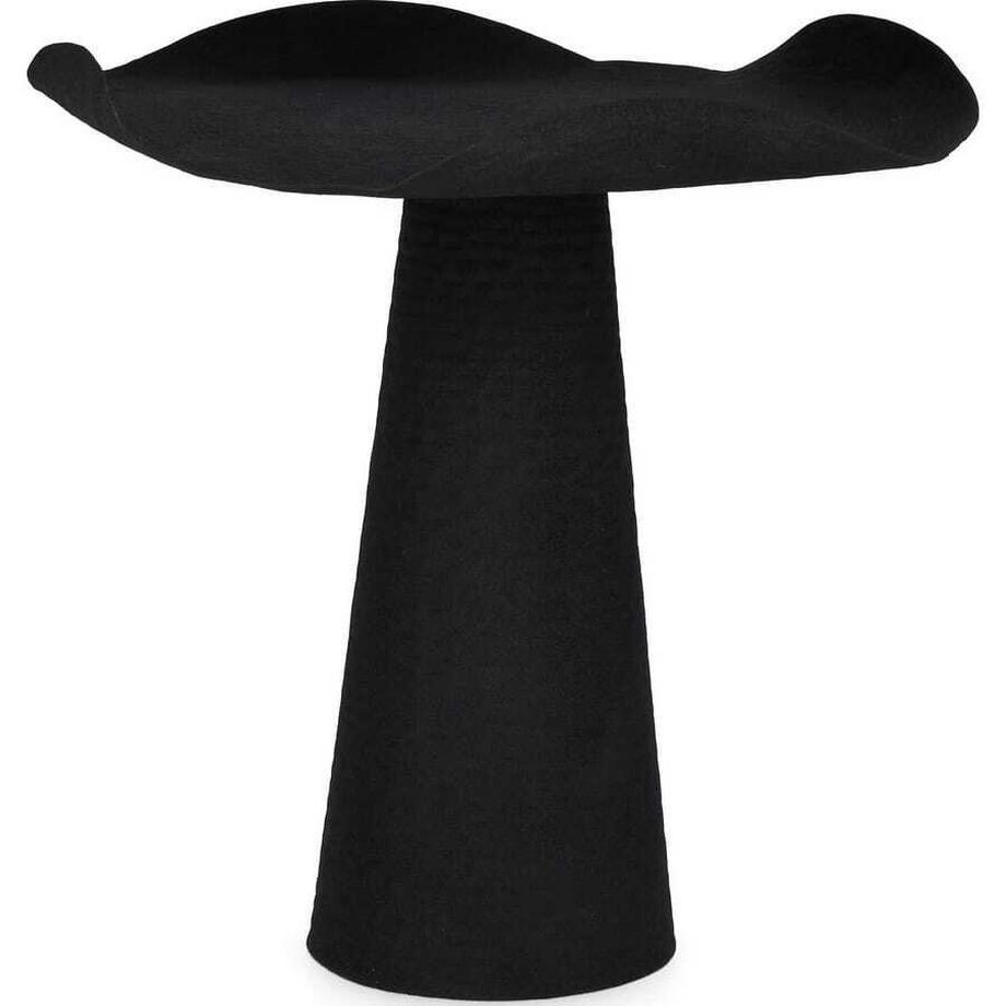 mutoni Table basse Lalita noire ronde 46  