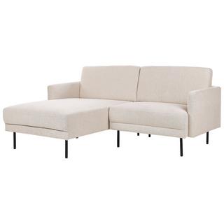 Beliani Ecksofa aus Polyester Modern BREDA  