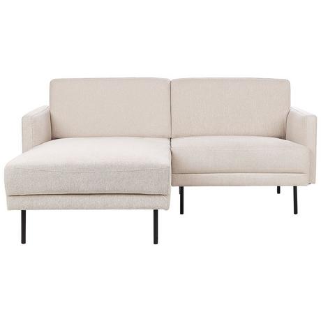 Beliani Ecksofa aus Polyester Modern BREDA  