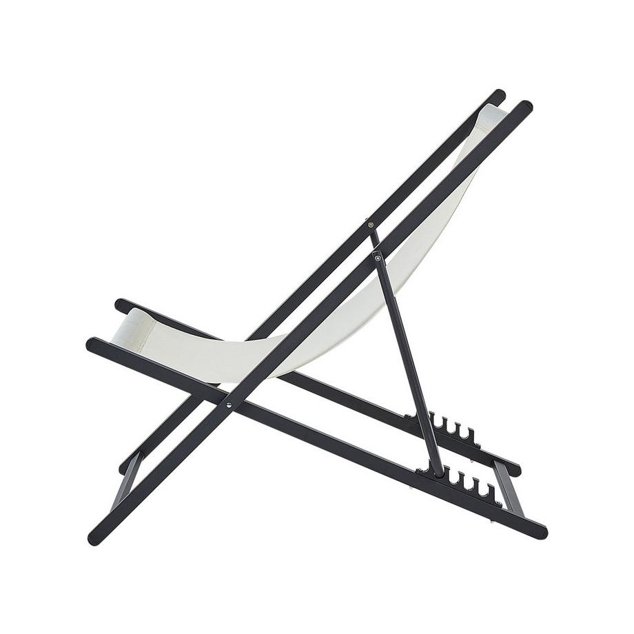 Beliani Chilienne pliante en Aluminium Traditionnel LOCRI II  