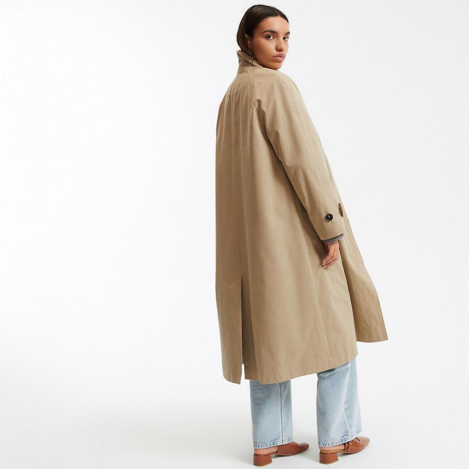 La Redoute Collections Oversize Trenchcoat mit Knopfleiste  