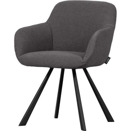 mutoni Fauteuil Juno Bouclé gris  