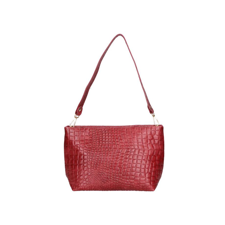 Gave Lux Sac d'épaule Gaufrage Crocodile  