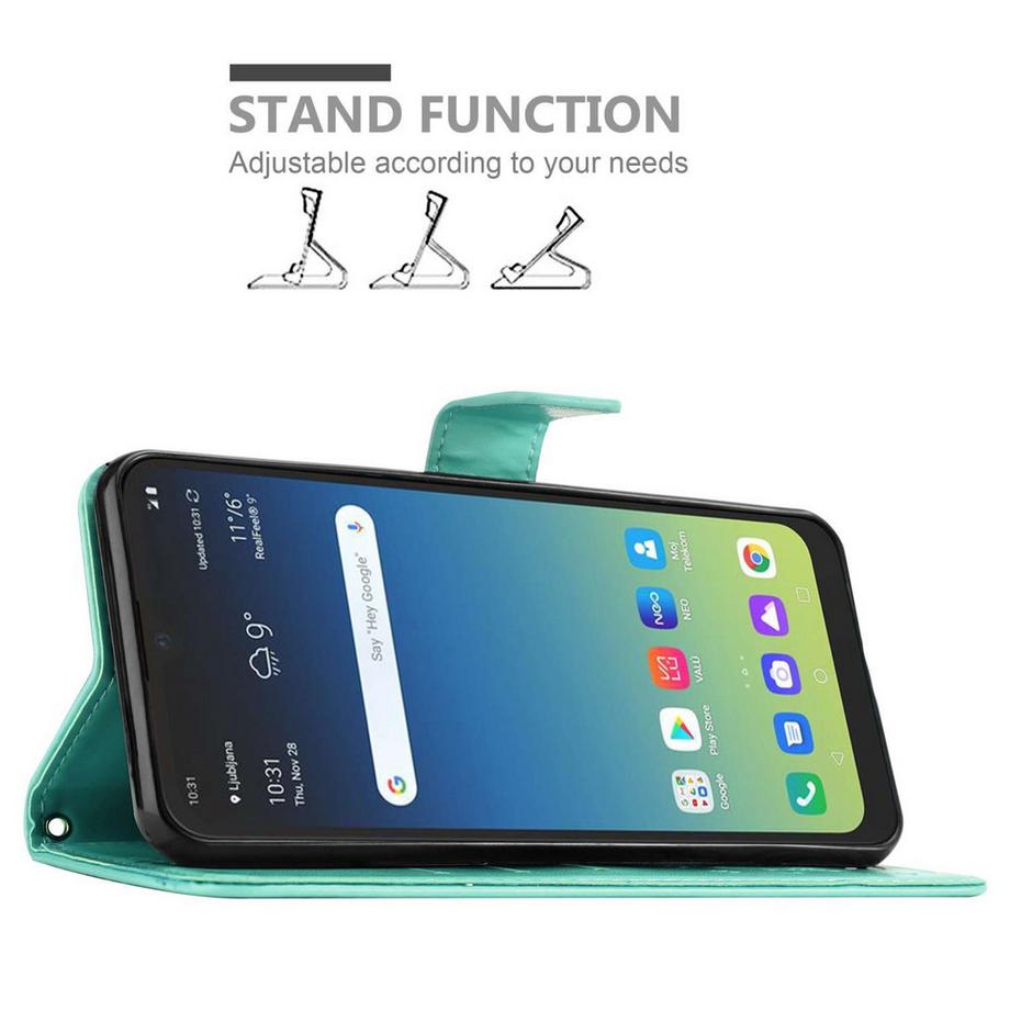 Cadorabo  Coque pour Google PIXEL 6A fleurs etui 