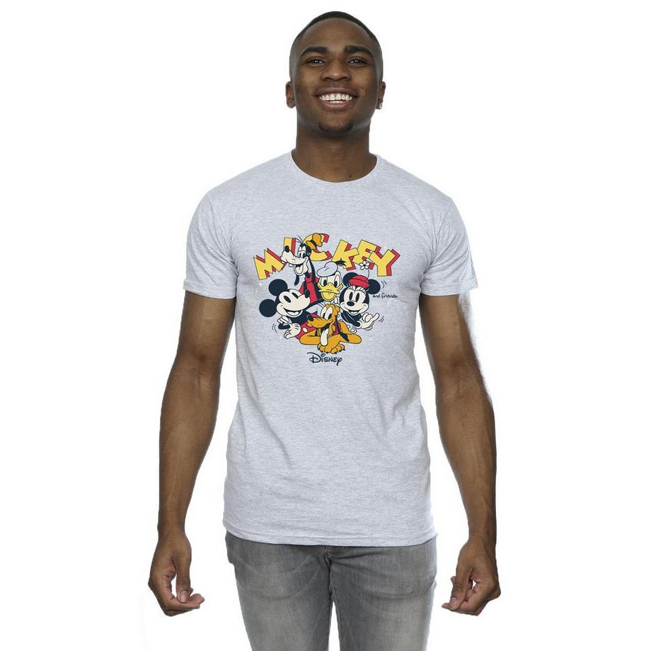 Disney Mickey and Friends T-Shirt Maniche Corte  