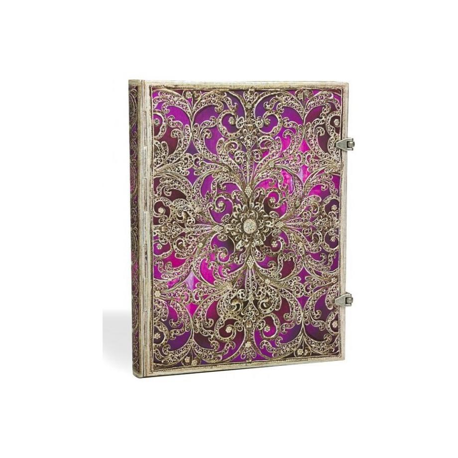 Paperblanks PAPERBLANKS Notizbuch Aubergine Ultra, liniert  