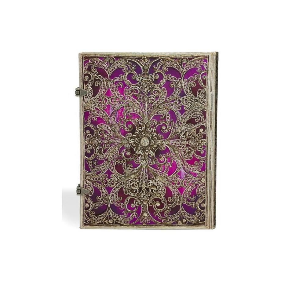 Paperblanks PAPERBLANKS Notizbuch Aubergine Ultra, liniert  