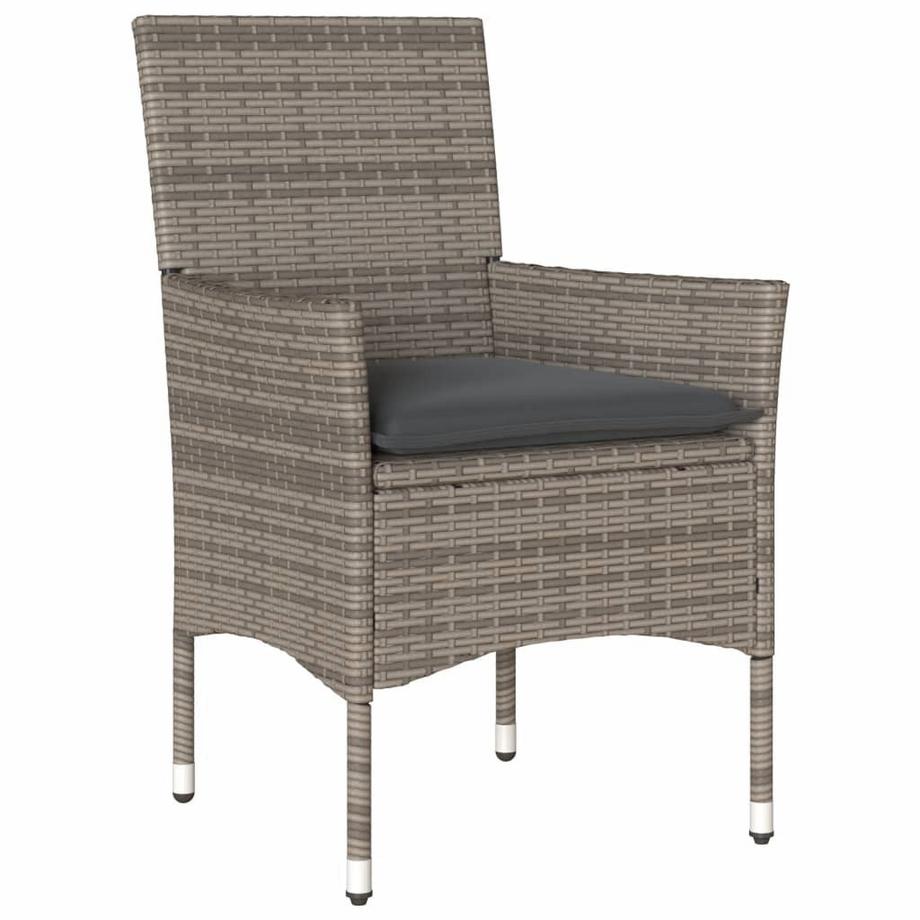 VidaXL set da pranzo da giardino Polirattan  