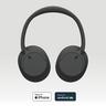 SONY  Sony WH-CH720 Kopfhörer Verkabelt & Kabellos Kopfband AnrufeMusik USB Typ-C Bluetooth Schwarz 