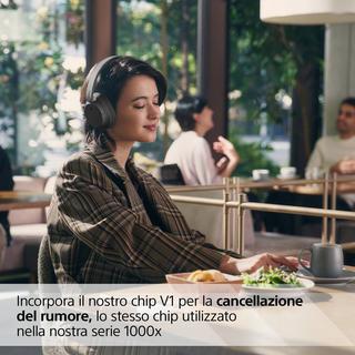 SONY  Sony WH-CH720N Cuffie Bluetooth wireless con cancellazione del rumore - Durata della batteria fino a 35 ore e ricarica rapida - Nero 