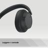 SONY  Sony WH-CH720N Cuffie Bluetooth wireless con cancellazione del rumore - Durata della batteria fino a 35 ore e ricarica rapida - Nero 