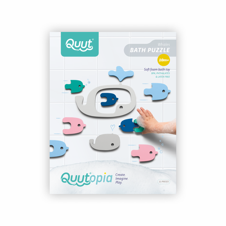 Quut  Whale - Bade Puzzle, Quut 