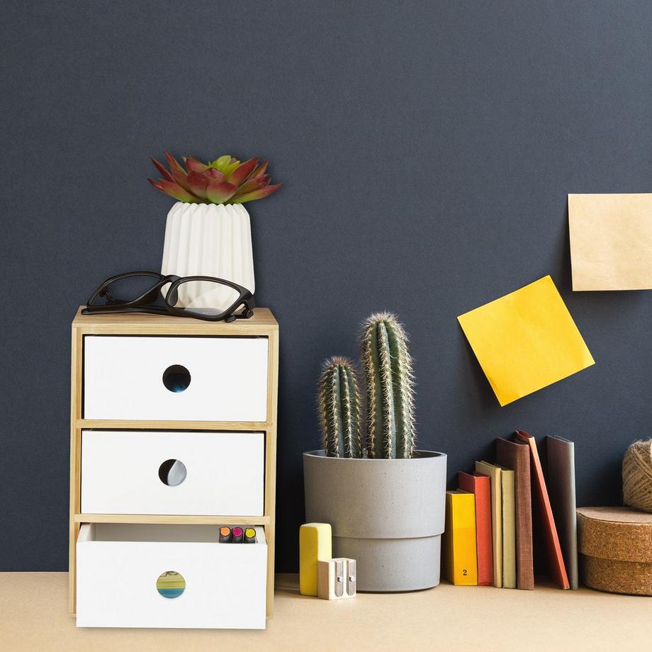 B2X Organizer da scrivania a 3 cassetti  