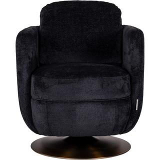 mutoni Chaise pivotante Turner noir  