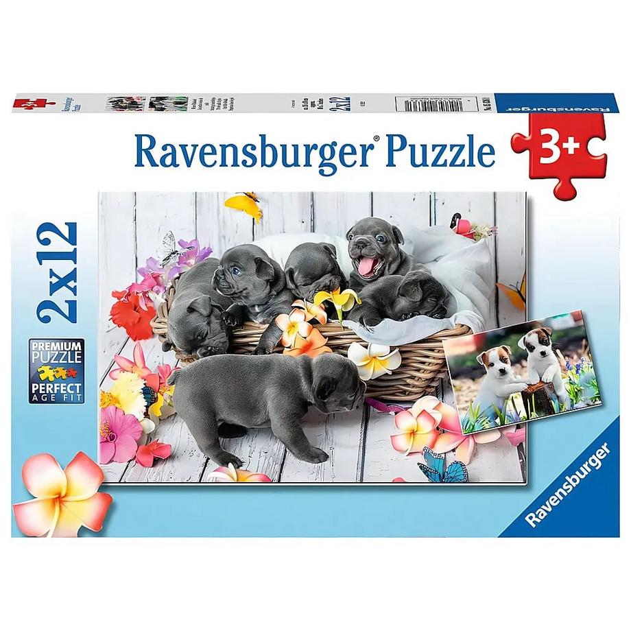 Ravensburger  Puzzle Kleine Fellknäuel (2x12) 