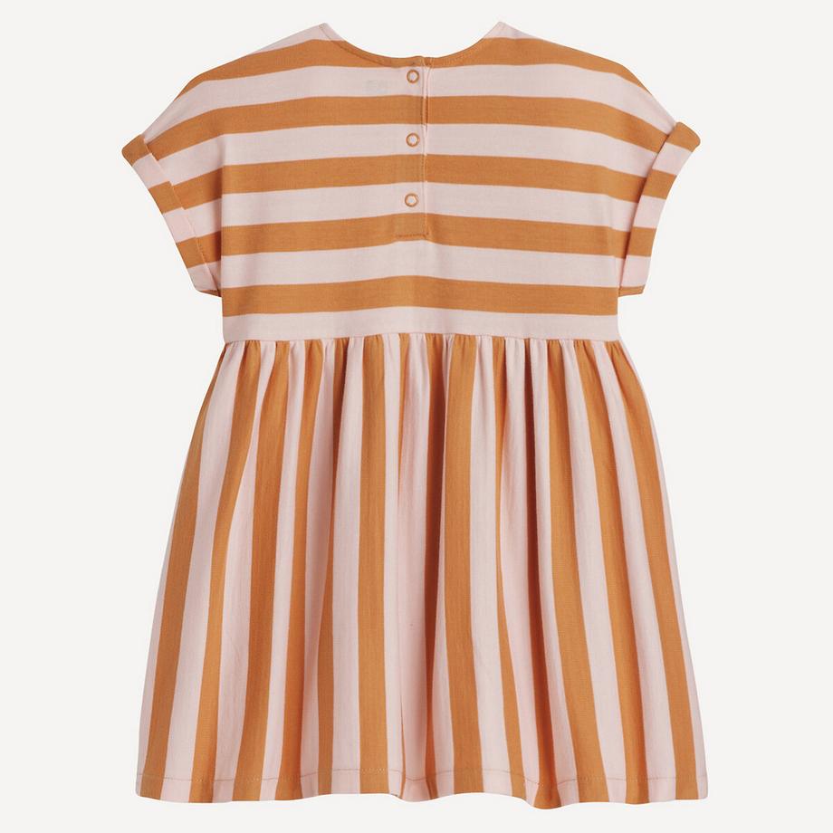 La Redoute Collections  Gestreiftes Kleid mit kurzen Ärmeln 