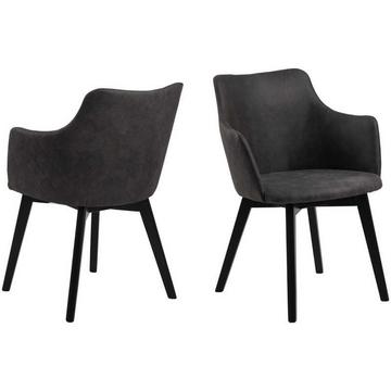 Fauteuil Stockholm anthracite