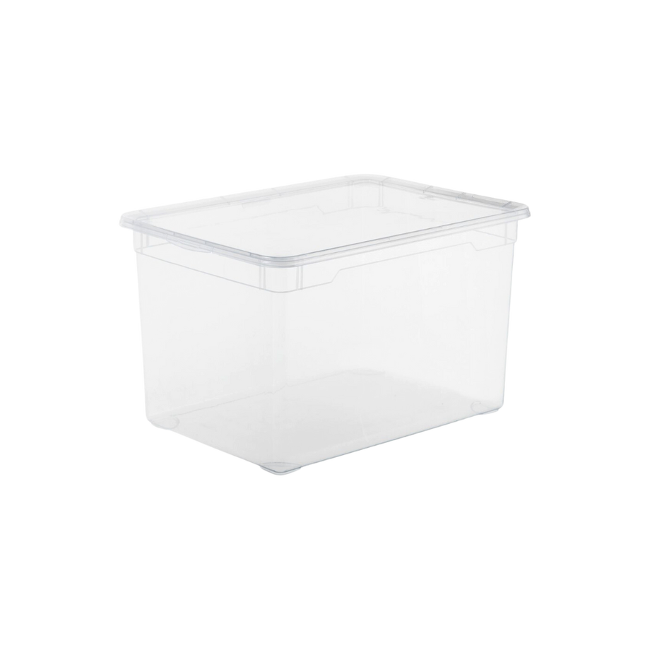 rotho Aufbewahrungsbox CLEAR 46L  