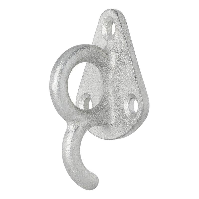 Pricenet Crochet à corde en métal avec oeillet 70x45mm  