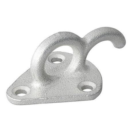 Pricenet Crochet à corde en métal avec oeillet 70x45mm  