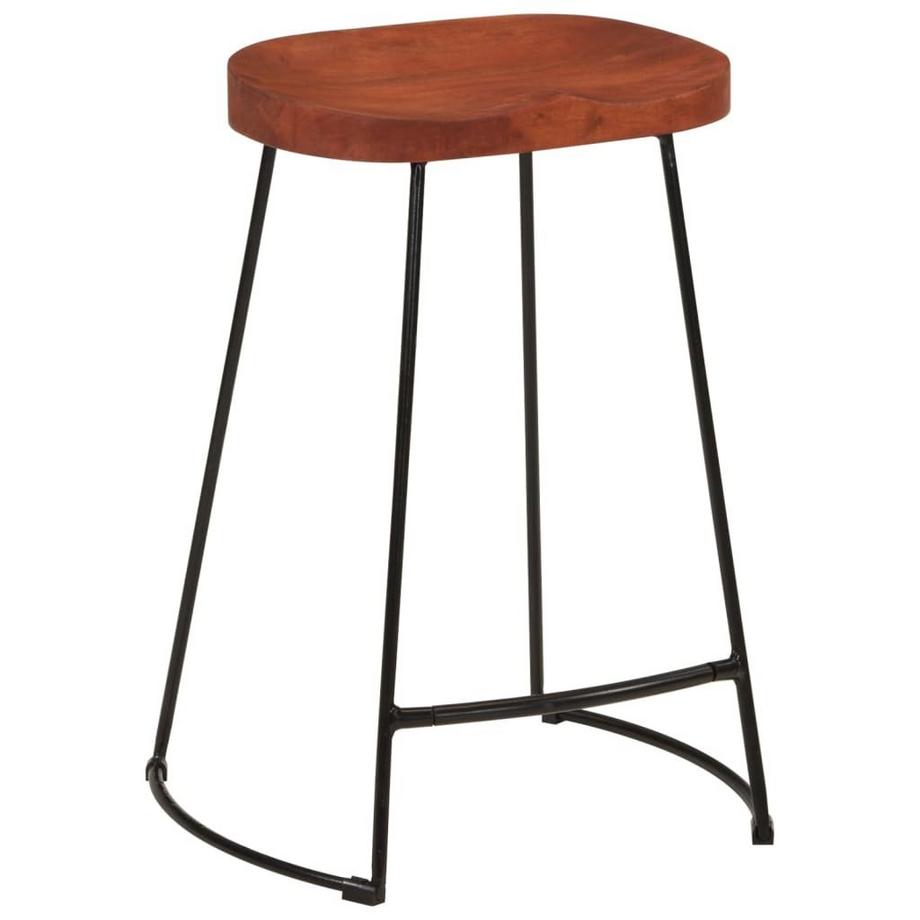 VidaXL Tabouret de bar teck  
